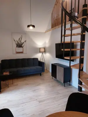 Część wypoczynkowa w obiekcie Leśna Osada