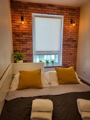 Część wypoczynkowa w obiekcie Apartament Ceglany