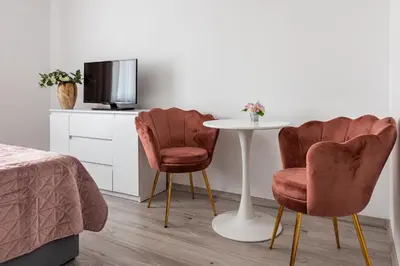 Telewizja i/lub zestaw kina domowego w obiekcie Apartamenty Marinet