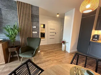 Część wypoczynkowa w obiekcie Apartament 28 w Dolinie Baryczy - 5D Apartamenty