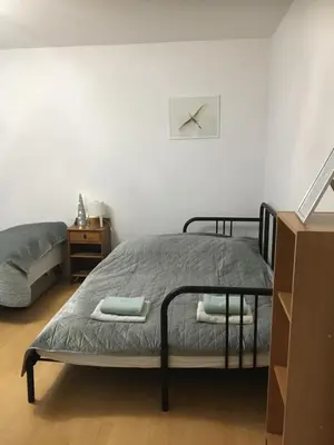 Łóżko lub łóżka w pokoju w obiekcie Czaple na Muchoborze by Apartamenty na dni Wrocław