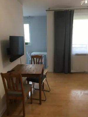 Telewizja i/lub zestaw kina domowego w obiekcie Czaple na Muchoborze by Apartamenty na dni Wrocław
