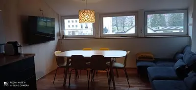Telewizja i/lub zestaw kina domowego w obiekcie Apartment na Gruszy