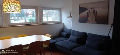 Część wypoczynkowa w obiekcie Apartment na Gruszy