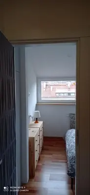 Łóżko lub łóżka w pokoju w obiekcie Apartment na Gruszy