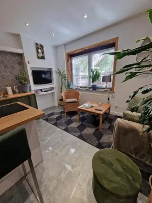 Telewizja i/lub zestaw kina domowego w obiekcie Apartment Emilia