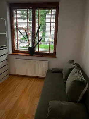 Część wypoczynkowa w obiekcie Apartament za ratuszem