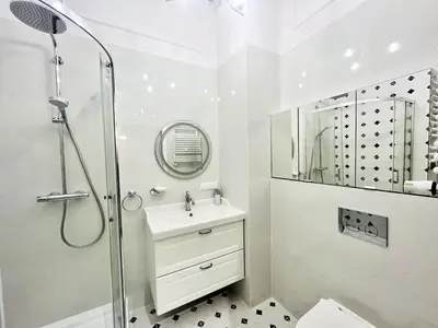 Łazienka w obiekcie HO!HOUSE Bulwar Staromiejski