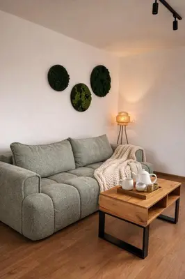Część wypoczynkowa w obiekcie Apartament ''Na Szlaku''