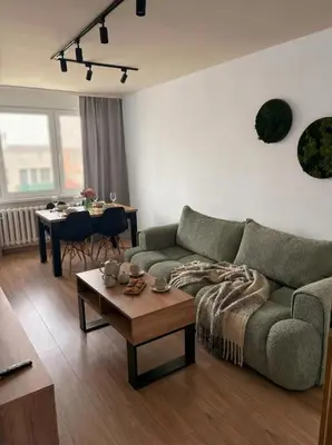 Część wypoczynkowa w obiekcie Apartament ''Na Szlaku''