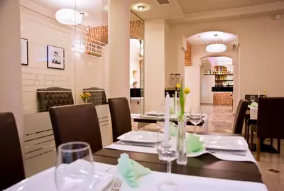 Część wypoczynkowa w obiekcie Hotel Fryderyk