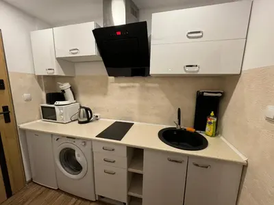 Kuchnia lub aneks kuchenny w obiekcie ApartamentsByMatyrafa-V
