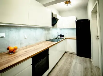 Kuchnia lub aneks kuchenny w obiekcie LOFTY APARTAMENTY Namysłów I