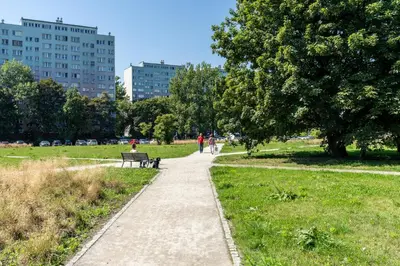 Goście zatrzymujący się w obiekcie Stylish Apartment near Wroclavia for 4 Guests by Noclegi Renters
