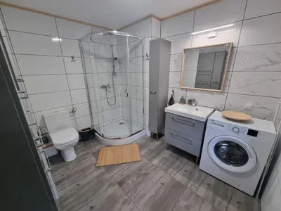 Łazienka w obiekcie Apartamenty Salamandra