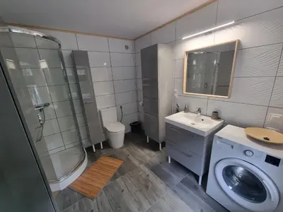 Łazienka w obiekcie Apartamenty Salamandra