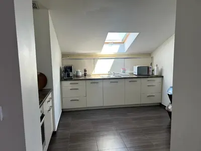 Kuchnia lub aneks kuchenny w obiekcie Apartament Bobrzańska - 4 bedrooms sypialnie
