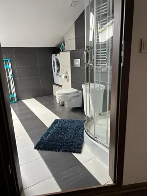 Łazienka w obiekcie Apartament Bobrzańska - 4 bedrooms sypialnie