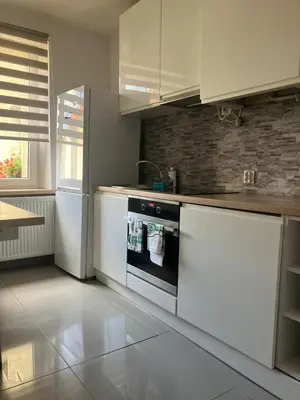 Kuchnia lub aneks kuchenny w obiekcie Apartament Centrum