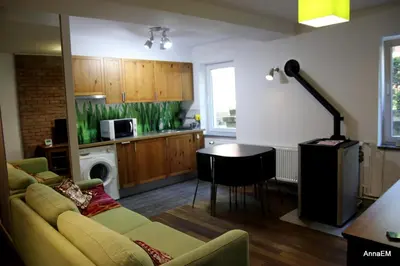Kuchnia lub aneks kuchenny w obiekcie Apartament Anna