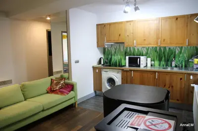 Kuchnia lub aneks kuchenny w obiekcie Apartament Anna