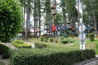 Plac zabaw dla dzieci w obiekcie Mountain View Guest Rooms