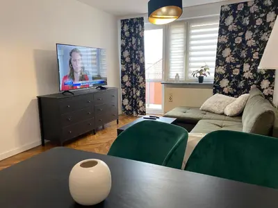Telewizja i/lub zestaw kina domowego w obiekcie Tabago Studio 10