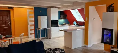 Kuchnia lub aneks kuchenny w obiekcie Czas relaksu