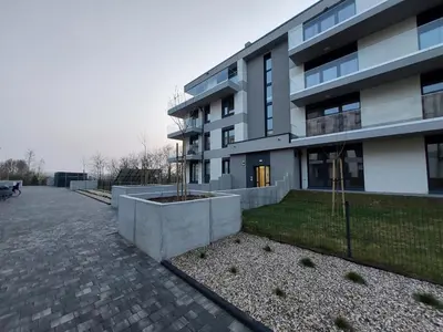 Budynek, w którym mieści się apartament