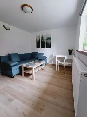Część wypoczynkowa w obiekcie Apartament Jan