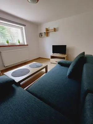 Telewizja i/lub zestaw kina domowego w obiekcie Apartament Jan