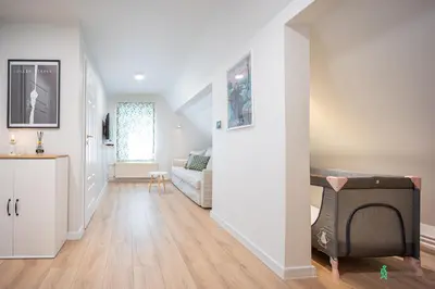 Kuchnia lub aneks kuchenny w obiekcie Apartament Serce Sudetów