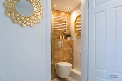 Łazienka w obiekcie Apartament Serce Sudetów