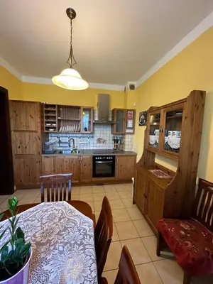 Kuchnia lub aneks kuchenny w obiekcie Domki Pod Brzoza