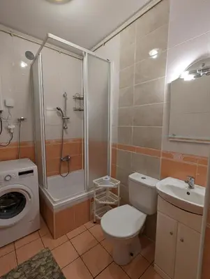 Łazienka w obiekcie Dobry Apartament