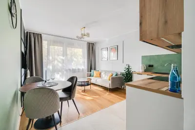 Kuchnia lub aneks kuchenny w obiekcie Apartament Pogodny, PW INVEST HOME
