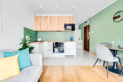 Kuchnia lub aneks kuchenny w obiekcie Apartament Pogodny, PW INVEST HOME
