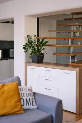 Część wypoczynkowa w obiekcie RentPlanet - Apartament Świętego Mikołaja