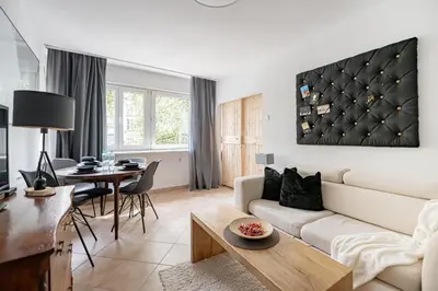 Część wypoczynkowa w obiekcie NiceOne Apartment Number 5 - W samym Centrum!