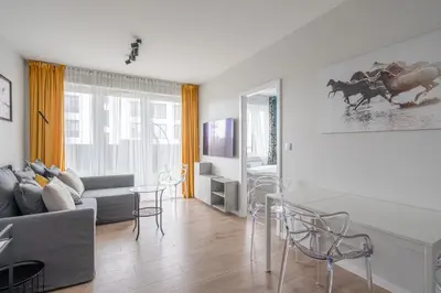 Część wypoczynkowa w obiekcie RentPlanet - Port Popowice