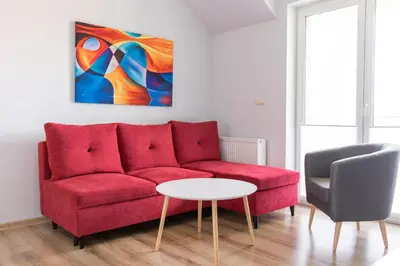 Część wypoczynkowa w obiekcie Apartamenty Nowy Zdrój