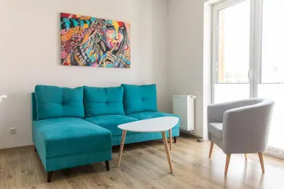 Część wypoczynkowa w obiekcie Apartamenty Nowy Zdrój
