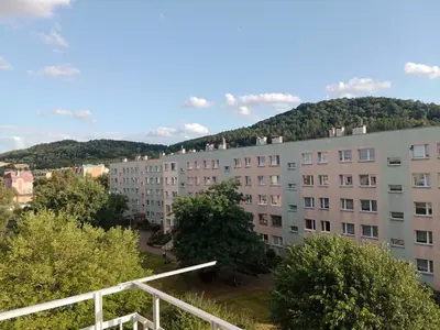 Widok na góry z tego apartamentu