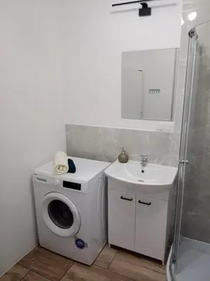 Łazienka w obiekcie Duży apartament z widokiem na góry - 3 pokoje