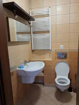Łazienka w obiekcie Ogrodowe Noclegi 2
