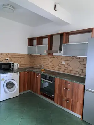 Kuchnia lub aneks kuchenny w obiekcie Ogrodowe Noclegi 2