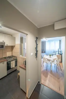 Kuchnia lub aneks kuchenny w obiekcie Apartament Garden Self check in 24h