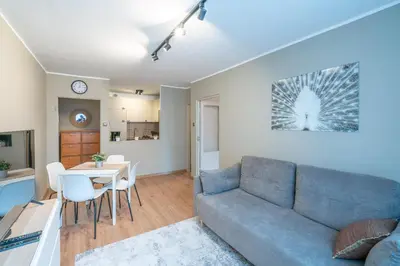 Kuchnia lub aneks kuchenny w obiekcie Apartament Garden Self check in 24h