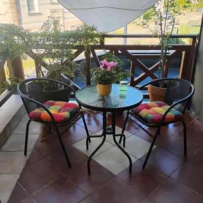 Balkon lub taras w obiekcie L'Angolo Divino