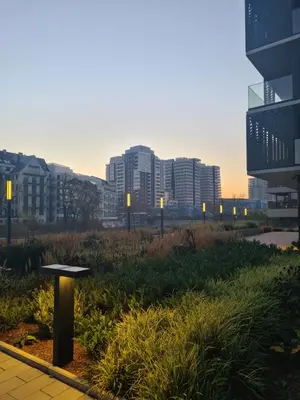 Budynek, w którym mieści się apartament